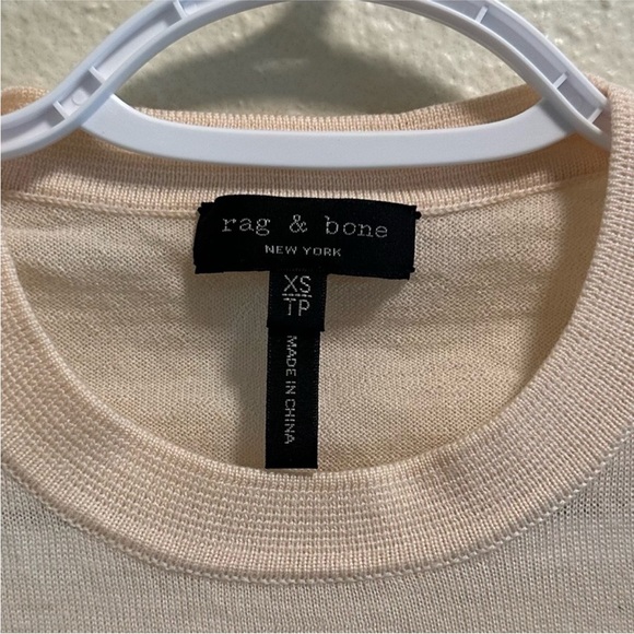 Rag & Bone Marissa Colorblock Pullover Wool Blend Sweater. - Picture 8 of 9